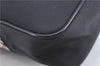 Authentic BURBERRY BLACK LABEL Nova Check Shoulder Cross Bag Nylon Black H9211