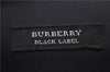 Authentic BURBERRY BLACK LABEL Nova Check Shoulder Cross Bag Nylon Black H9211