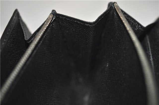 Authentic Louis Vuitton Epi Portefeuille Sarah Long Wallet Black M63742 LV H9212