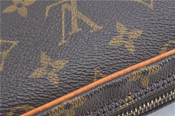 Auth Louis Vuitton Monogram Marly Dragonne GM Clutch Hand Bag M51825 LV H9215