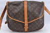 Auth Louis Vuitton Monogram Saumur 35 Shoulder Cross Body Bag M42254 LV H9216