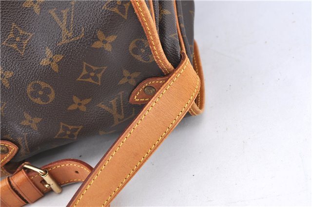 Auth Louis Vuitton Monogram Saumur 35 Shoulder Cross Body Bag M42254 LV H9216