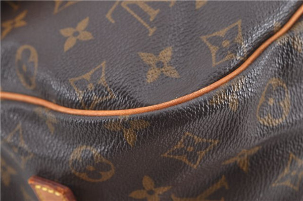 Auth Louis Vuitton Monogram Saumur 35 Shoulder Cross Body Bag M42254 LV H9216