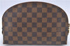 Authentic Louis Vuitton Damier Pochette Cosmetic GM Pouch N23345 LV H9218