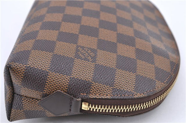 Authentic Louis Vuitton Damier Pochette Cosmetic GM Pouch N23345 LV H9218