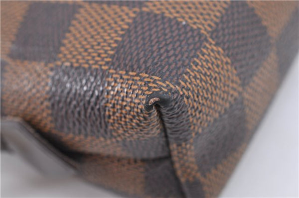 Authentic Louis Vuitton Damier Pochette Cosmetic GM Pouch N23345 LV H9218