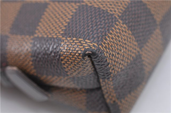 Authentic Louis Vuitton Damier Pochette Cosmetic GM Pouch N23345 LV H9218