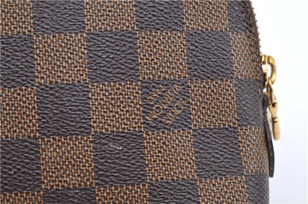 Authentic Louis Vuitton Damier Pochette Cosmetic GM Pouch N23345 LV H9218