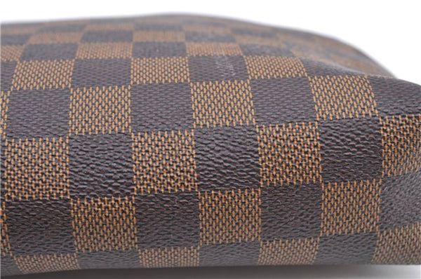 Authentic Louis Vuitton Damier Pochette Cosmetic GM Pouch N23345 LV H9218