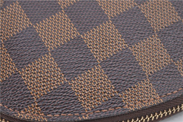 Authentic Louis Vuitton Damier Pochette Cosmetic GM Pouch N23345 LV H9218