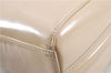 Authentic GUCCI Shoulder Bag Purse Leather Ivory H9221