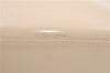 Authentic GUCCI Shoulder Bag Purse Leather Ivory H9221