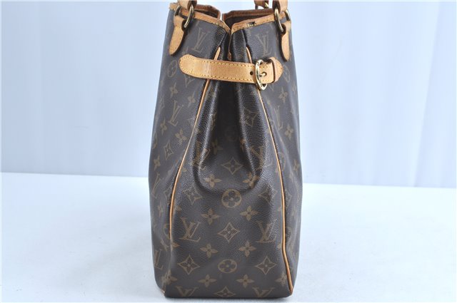 Authentic Louis Vuitton Monogram Batignolles Vertical Tote Bag M51153 LV H9222