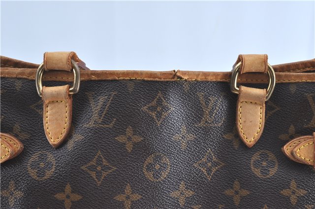 Authentic Louis Vuitton Monogram Batignolles Vertical Tote Bag M51153 LV H9222