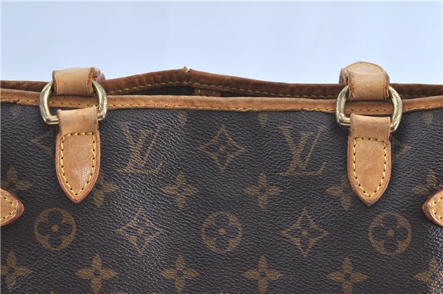 Authentic Louis Vuitton Monogram Batignolles Vertical Tote Bag M51153 LV H9222