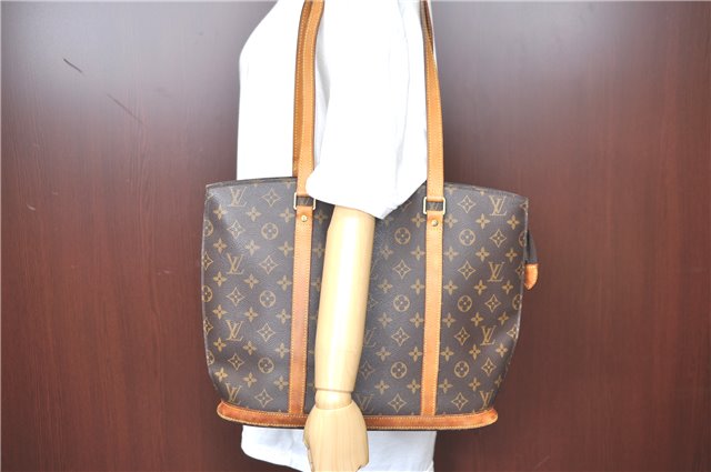 Authentic Louis Vuitton Monogram Babylone Shoulder Tote Bag M51102 LV H9225