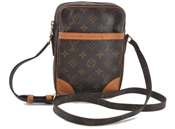 Authentic Louis Vuitton Monogram Danube Shoulder Cross Body Bag M45266 LV H9227