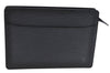 Authentic Louis Vuitton Epi Pochette Homme Clutch Bag Black M52522 LV H9233