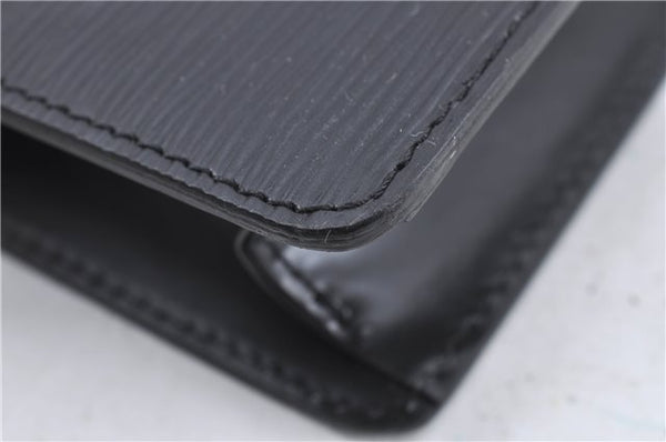 Authentic Louis Vuitton Epi Pochette Homme Clutch Bag Black M52522 LV H9233