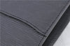 Authentic Louis Vuitton Epi Pochette Homme Clutch Bag Black M52522 LV H9233