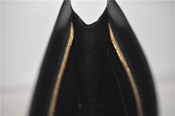 Authentic Louis Vuitton Epi Pochette Homme Clutch Bag Black M52522 LV H9233