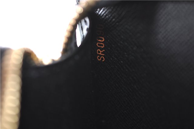 Authentic Louis Vuitton Epi Pochette Homme Clutch Bag Black M52522 LV H9233