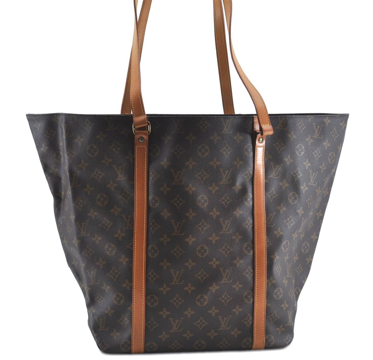 Authentic Louis Vuitton Monogram Sac Shopping GM Tote Bag M51110 LV H9235