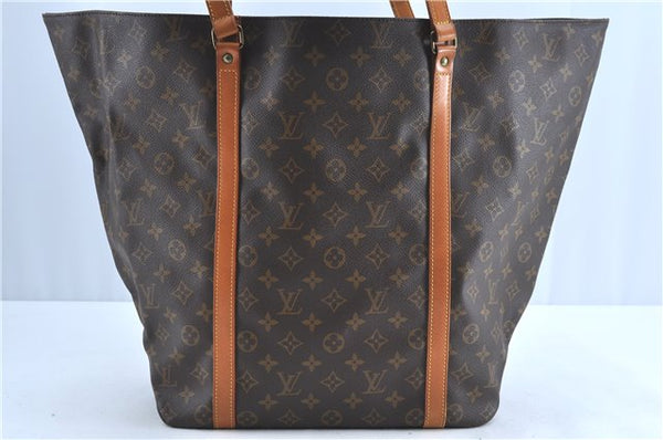 Authentic Louis Vuitton Monogram Sac Shopping GM Tote Bag M51110 LV H9235