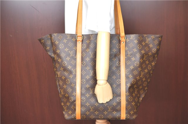 Authentic Louis Vuitton Monogram Sac Shopping GM Tote Bag M51110 LV H9235