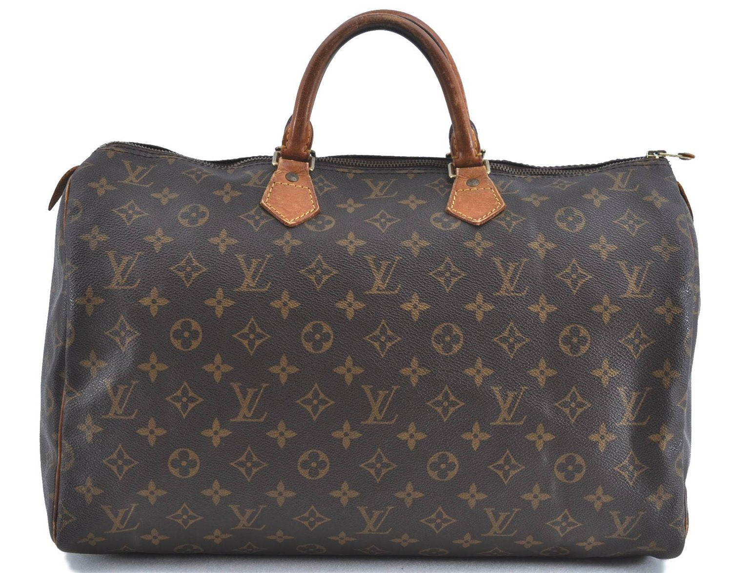 Authentic Louis Vuitton Monogram Speedy 40 Hand Bag M41522 LV H9238