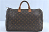 Authentic Louis Vuitton Monogram Speedy 40 Hand Bag M41522 LV H9238