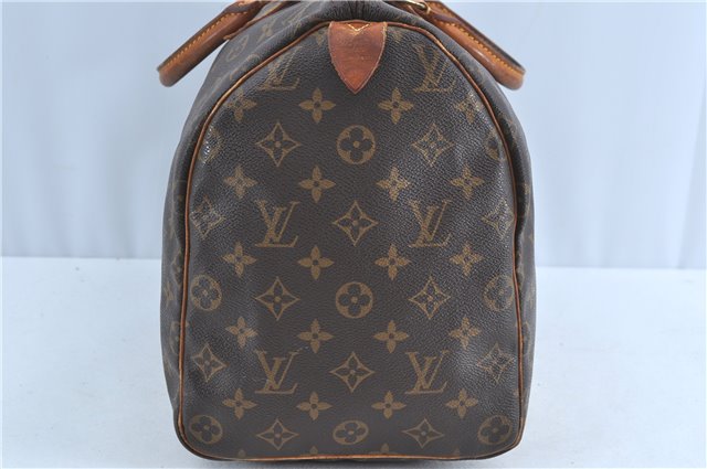 Authentic Louis Vuitton Monogram Speedy 40 Hand Bag M41522 LV H9238