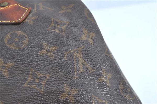 Authentic Louis Vuitton Monogram Speedy 25 Hand Bag M41528 LV H9239