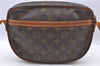 Auth Louis Vuitton Monogram Jeune Fille MM Shoulder Cross Bag M51226 LV H9245