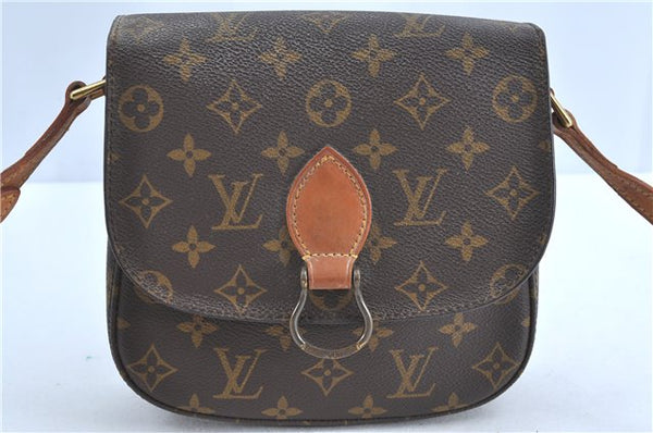 Auth Louis Vuitton Monogram Saint Cloud MM Shoulder Cross Bag M51243 LV H9246