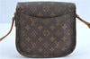 Auth Louis Vuitton Monogram Saint Cloud MM Shoulder Cross Bag M51243 LV H9246