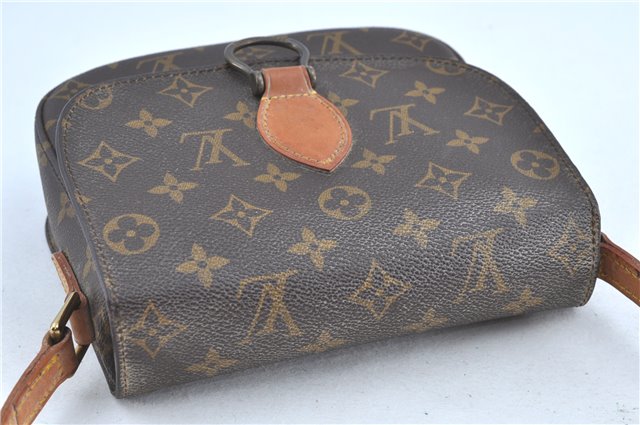 Auth Louis Vuitton Monogram Saint Cloud MM Shoulder Cross Bag M51243 LV H9246