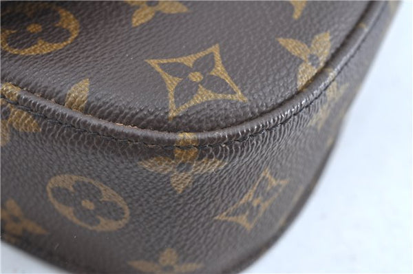 Auth Louis Vuitton Monogram Saint Cloud MM Shoulder Cross Bag M51243 LV H9246