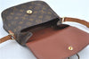 Auth Louis Vuitton Monogram Saint Cloud MM Shoulder Cross Bag M51243 LV H9246