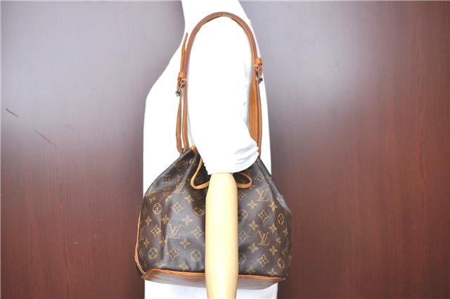 Authentic Louis Vuitton Monogram Petit Noe Shoulder Bag M42226 LV H9247