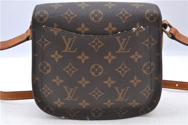 Auth Louis Vuitton Monogram Saint Cloud MM Shoulder Cross Bag M51243 LV H9252