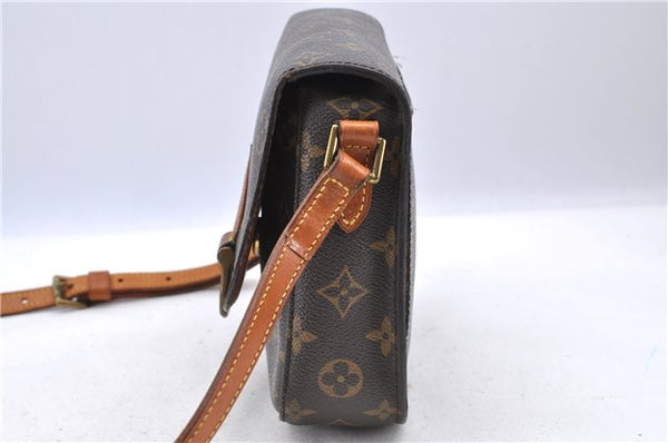 Auth Louis Vuitton Monogram Saint Cloud MM Shoulder Cross Bag M51243 LV H9252