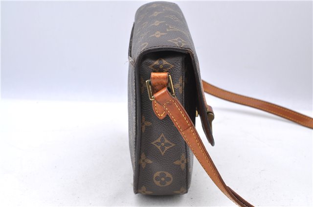 Auth Louis Vuitton Monogram Saint Cloud MM Shoulder Cross Bag M51243 LV H9252