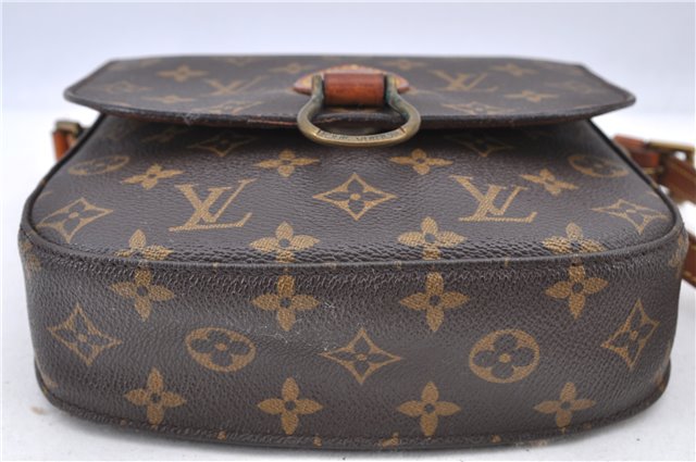 Auth Louis Vuitton Monogram Saint Cloud MM Shoulder Cross Bag M51243 LV H9252