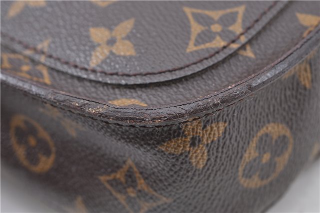 Auth Louis Vuitton Monogram Saint Cloud MM Shoulder Cross Bag M51243 LV H9252