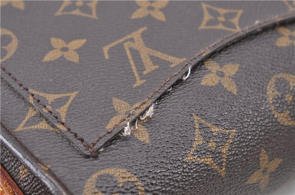 Auth Louis Vuitton Monogram Saint Cloud MM Shoulder Cross Bag M51243 LV H9252