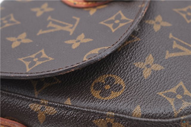 Auth Louis Vuitton Monogram Saint Cloud MM Shoulder Cross Bag M51243 LV H9252