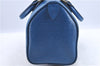 Authentic Louis Vuitton Epi Speedy 25 Hand Bag Blue M43015 LV H9253