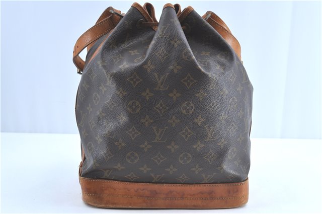 Authentic Louis Vuitton Monogram Noe Shoulder Bag M42224 LV H9255