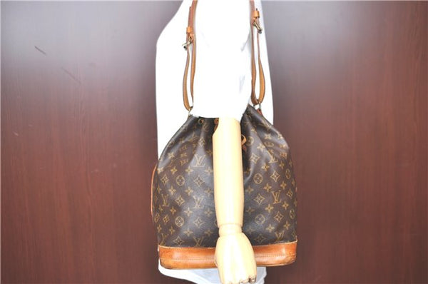 Authentic Louis Vuitton Monogram Noe Shoulder Bag M42224 LV H9255